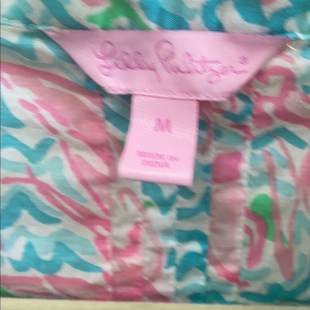 Lilly Pulitzer medium crab print top - Picture 3 of 5